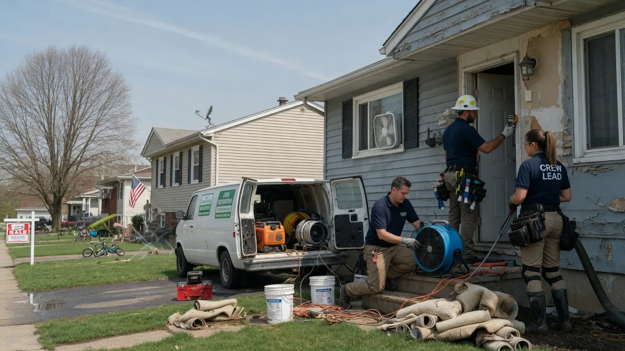 Flood Cleanup in Campbell, TX near me