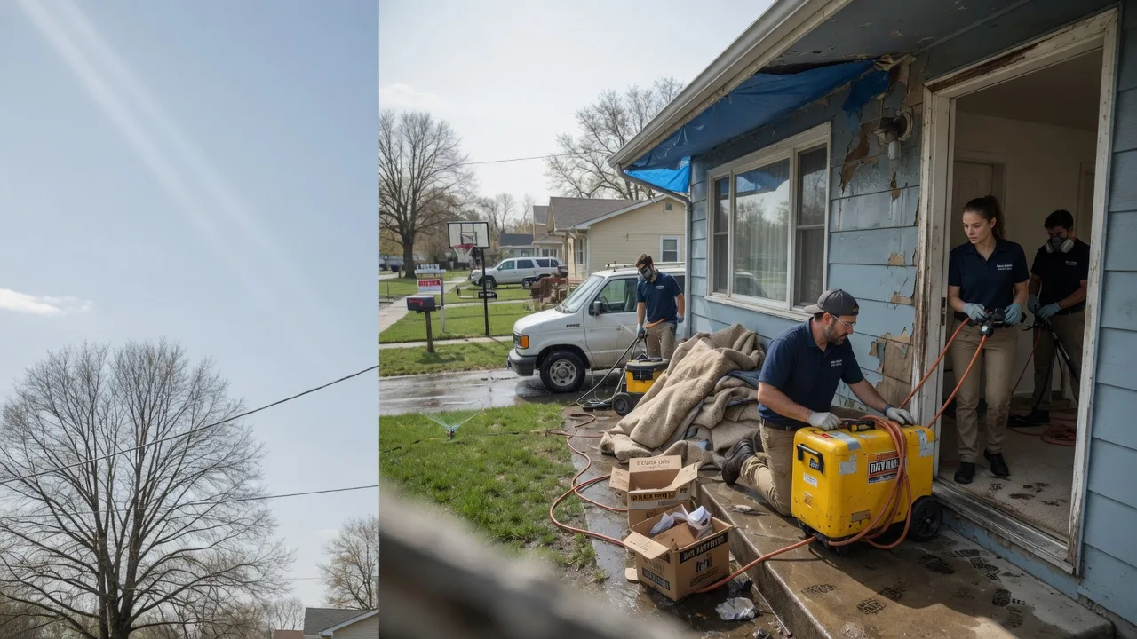 Basement Flood Cleanup in Campbell, TX near me